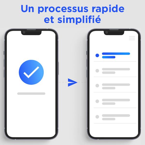 un processus rapide et simplifié