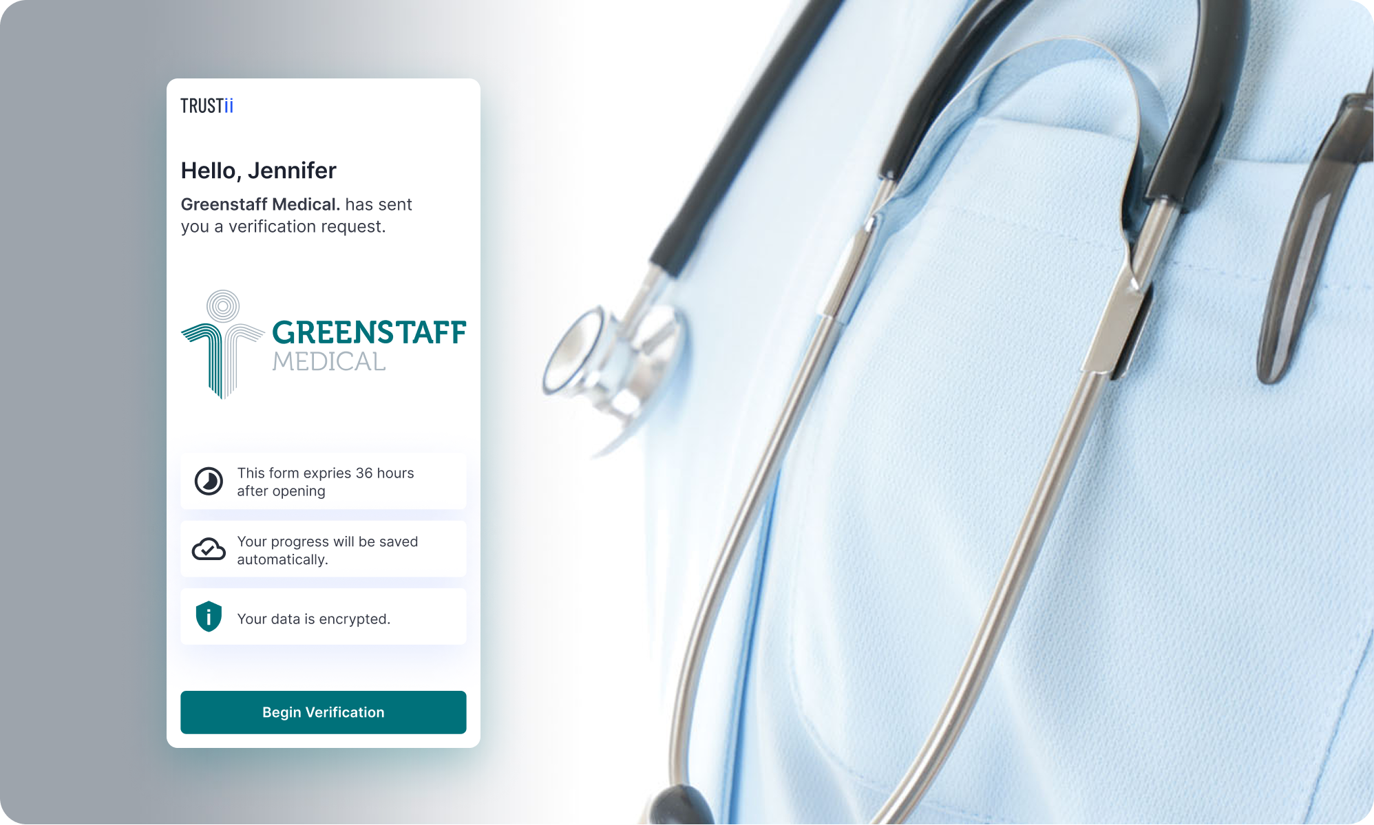 Greenstaff medical banner